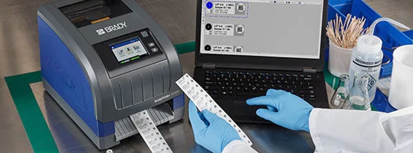 BradyPrinter i3300 Top Features