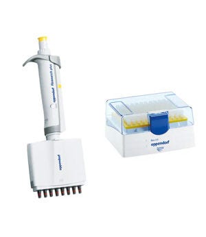 Eppendorf™ Research™ plus Mechanical Multi-Channel Pipette, 10 to 100 µL