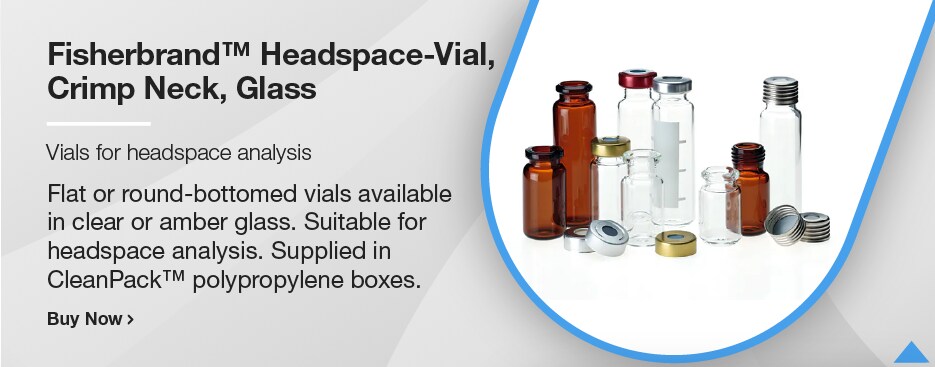 Fisherbrand™ Headspace-Vial, Crimp Neck, Glass Fisherbrand™ Headspace-Vial, Crimp Neck, Glass