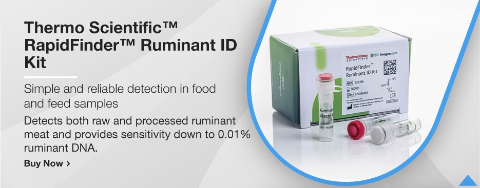 Thermo Scientific™ RapidFinder™ Ruminant ID Kit Thermo Scientific™ RapidFinder™ Ruminant ID Kit