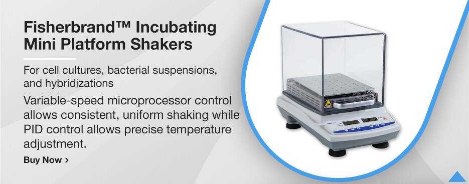 Fisherbrand™ Incubating Mini Platform Shakers