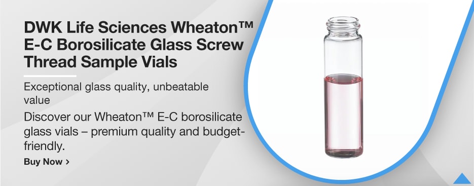 DWK Life Sciences Wheaton™ E-C Borosilicate Glass Screw Thread Sample Vials